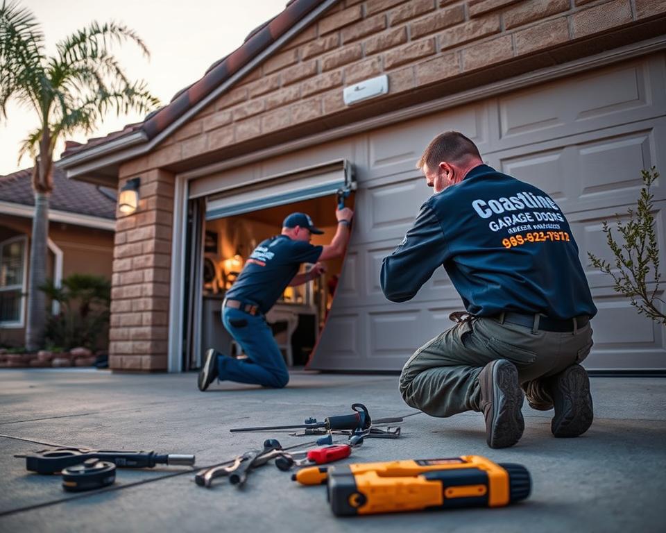 emergency garage door repair  Fullerton CA